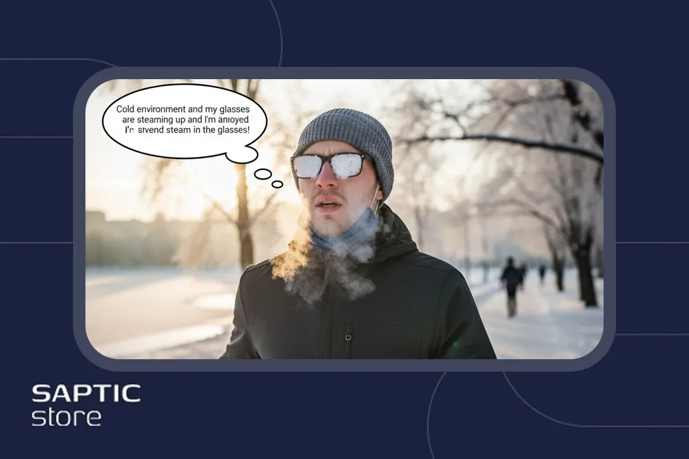 5 راهکار طلایی برای جلوگیری از بخار کردن عینک هنگام ورزش (کاملاً رایگان!)