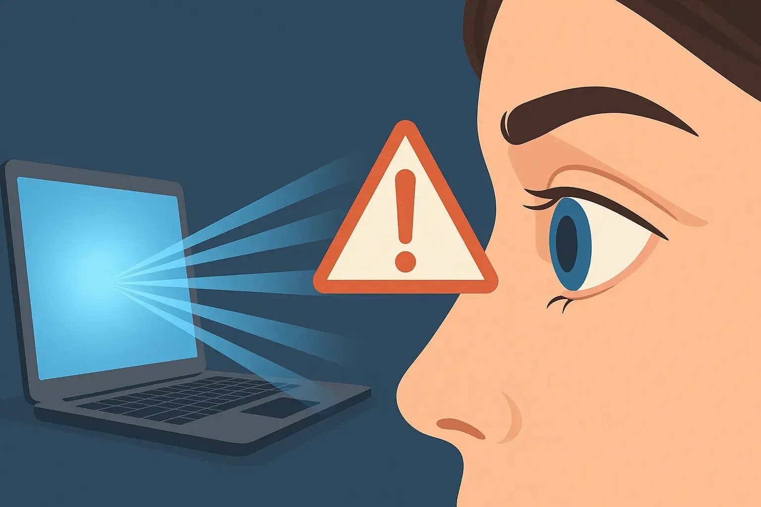 مضرات نور آبی برای چشم: چگونه از آن در امان بمانیم؟