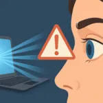 مضرات نور آبی برای چشم: چگونه از آن در امان بمانیم؟