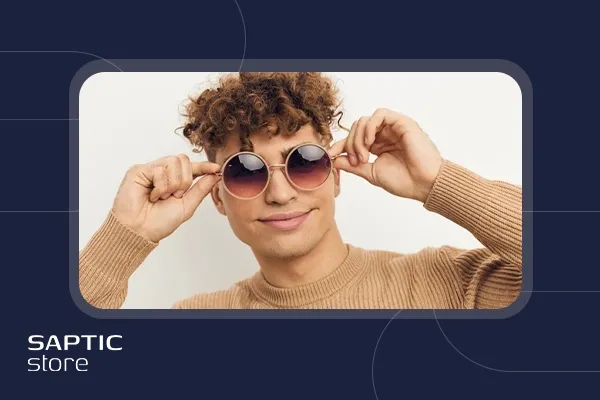 راهنمای انتخاب عینک آفتابی گرد مناسب با فرم صورت