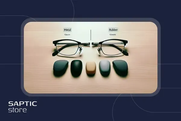 عینک  فلزی بهتر است یا کائوچو؟
