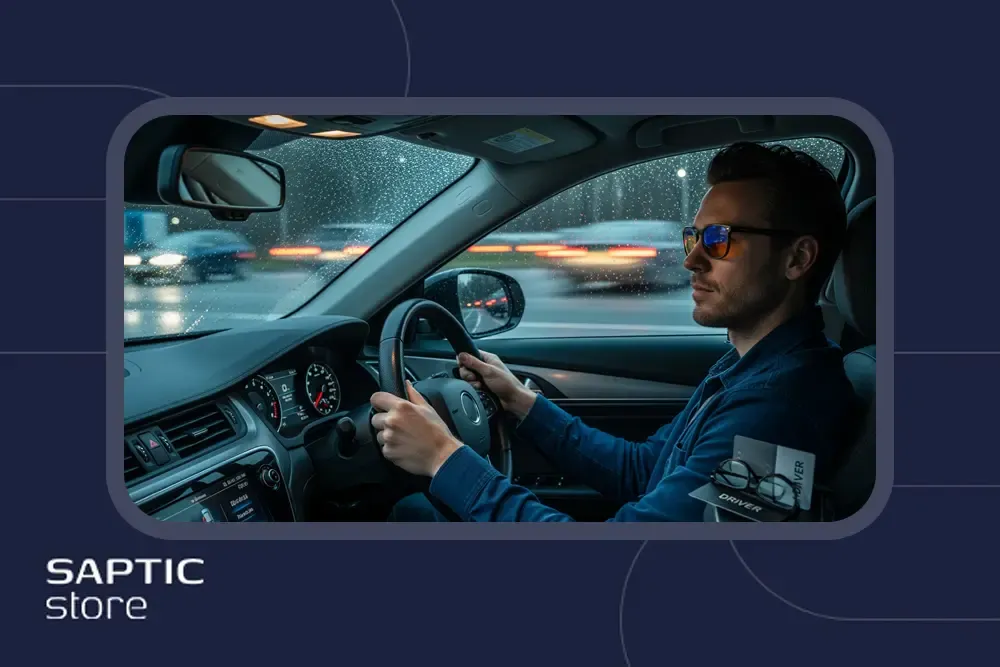 تاثیر عینک شب بر رانندگی: 7 نکته قبل از خرید