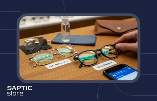 تفاوت عدسی آنتی رفلکس و بلوکنترل : راهنمای جامع برای انتخاب بهترین پوشش