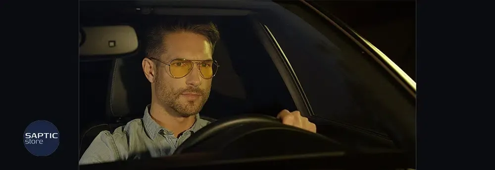 بهترین رنگ عینک شب، چه رنگی است؟